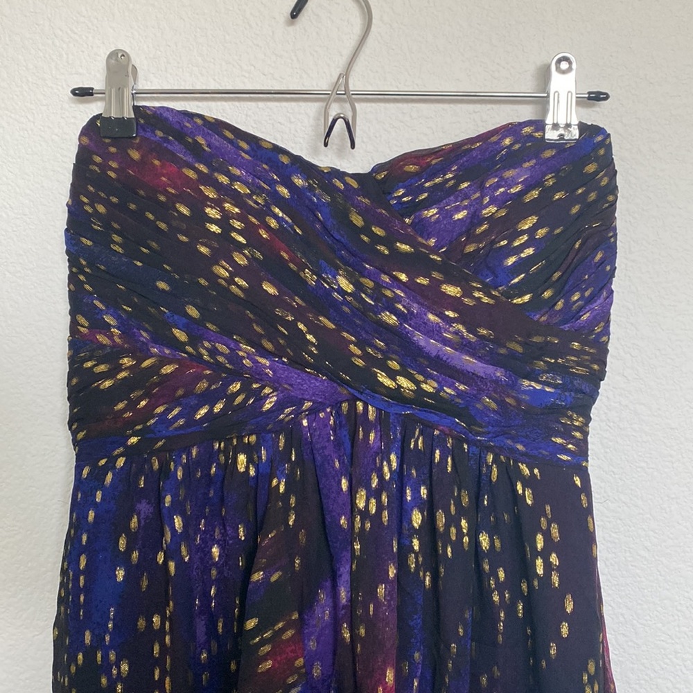 Nicole Miller silk midi dress - Picture 2 of 11
